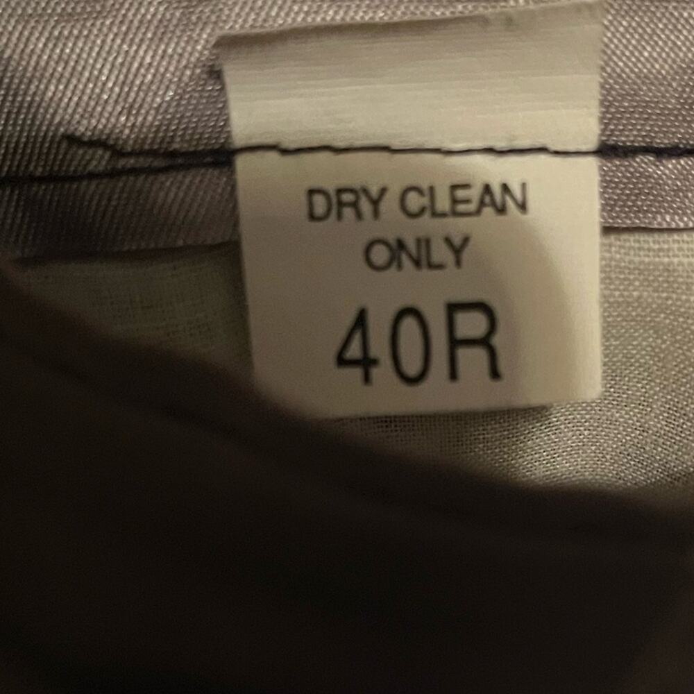 Borck Brothers Fine Clothing Gray Micro Plaid Made In The Usa Sport Coat 40r View 6